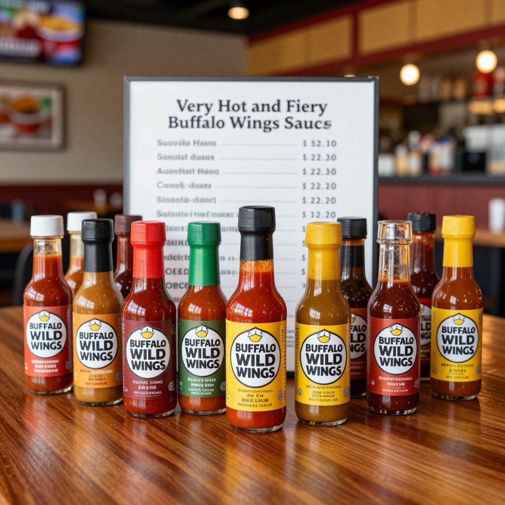 buffalo wild wings hot sauces list