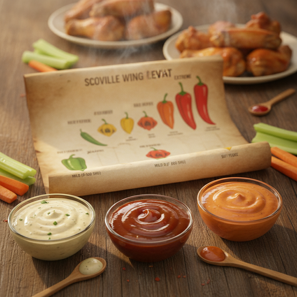 buffalo wing spiciness guide