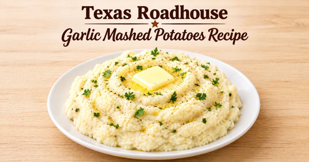 Texas Roadhouse Garlic Mashed Potatoes Recipe