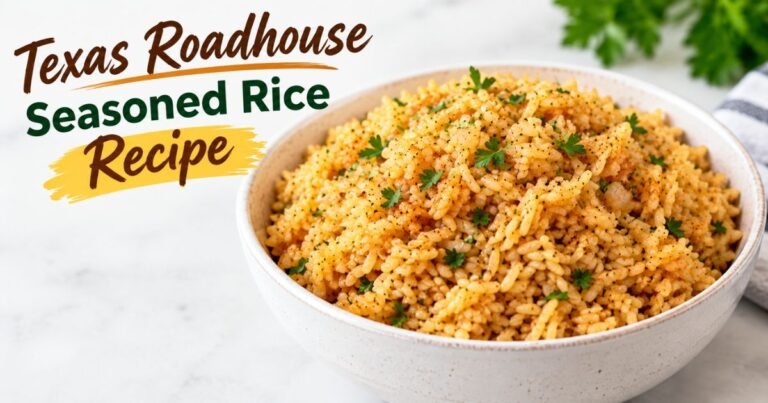 Texas Roadhouse Seasoned Rice Recipe – Easy Copycat Side Dish